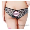 Night or hot sexy lingerie brand agency leopard open crotch briefs t underwear wholesale shop