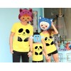 In the summer of 2014 large heat transfer in hot parent-child sublimation cloth digital printing pap