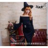 Witch Costume 黑夜幽灵游戏服 巫婆服 长款女巫