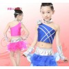 New Latin dance skirt children stage costume cheerleaders clothing Ballet Dress Costumes and see a s