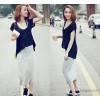 Foreign trade dress 2014 Summer women's casual wear cotton T-shirt and skirt two sets