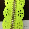 TXX5 metal lace do not tail zipper