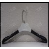The classic black clothes hanger custom display hanger can print logo Foshan hanger