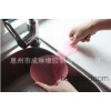 【厨房好帮手】沥水菜洗菜漏水水槽用漏斗吸盘蓝三角式杂物篮绿色